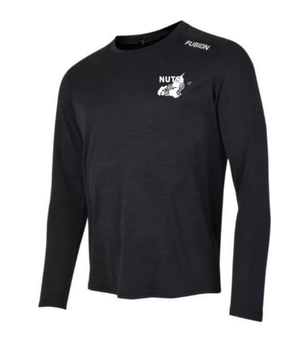 Fusion C3 L/S Shirt Herre Sort