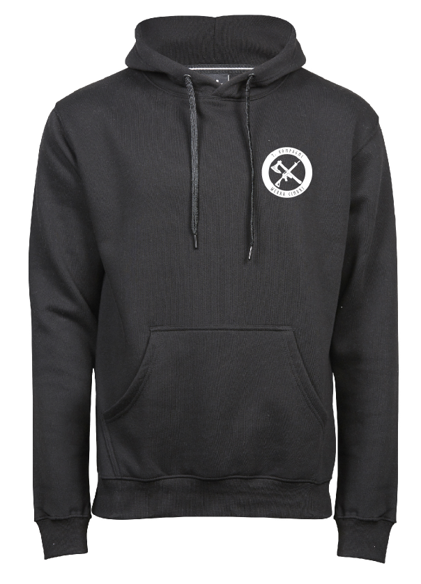 2. HBU hoodie - Sort