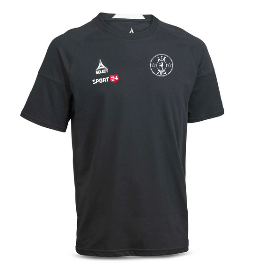 T-Shirt Oxford V25 - Sort