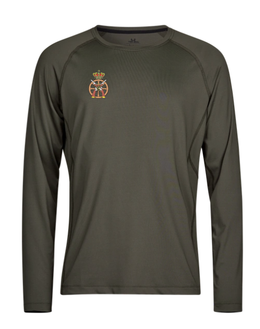 Long Sleeve Cool Dry T-Shirt Grøn